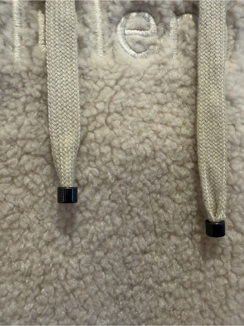 lululemon athletica Cream Sherpa Hoodie - Picture 5 of 5